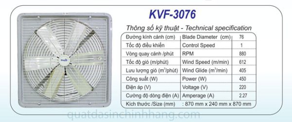 quat thong gio KVF 3076 1